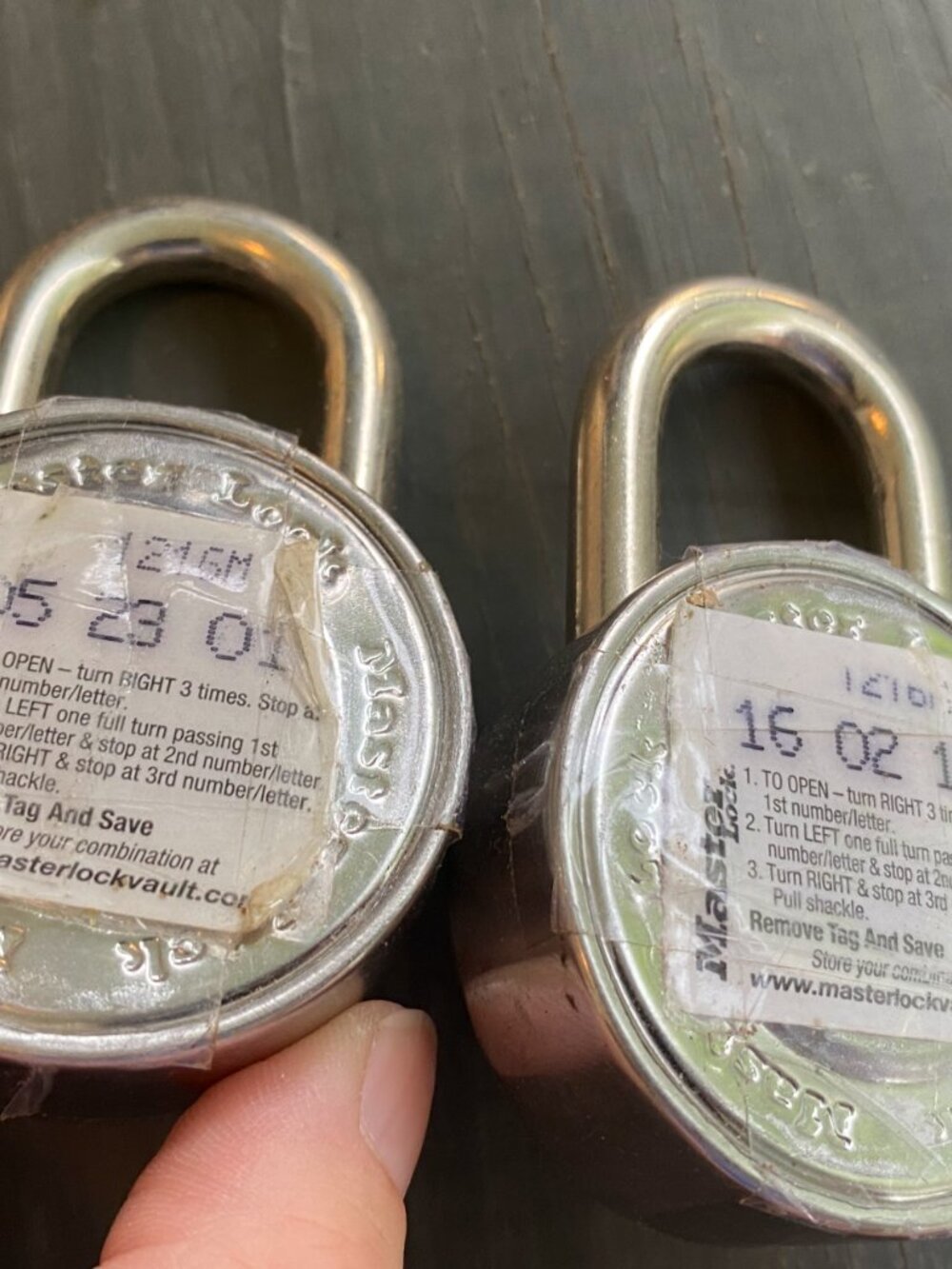 2 Master Locker Locks - Picture 3 of 6